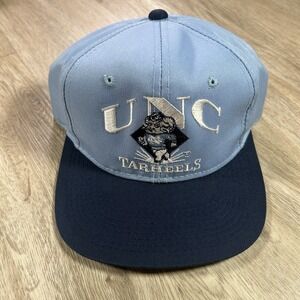VTG UNC North Carolina Tar Heels Snapback Hat College Youngan Signature Blue Cap